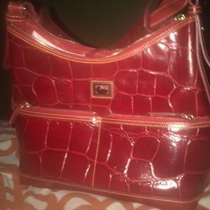 Classy Red Dooney & Burke purse.